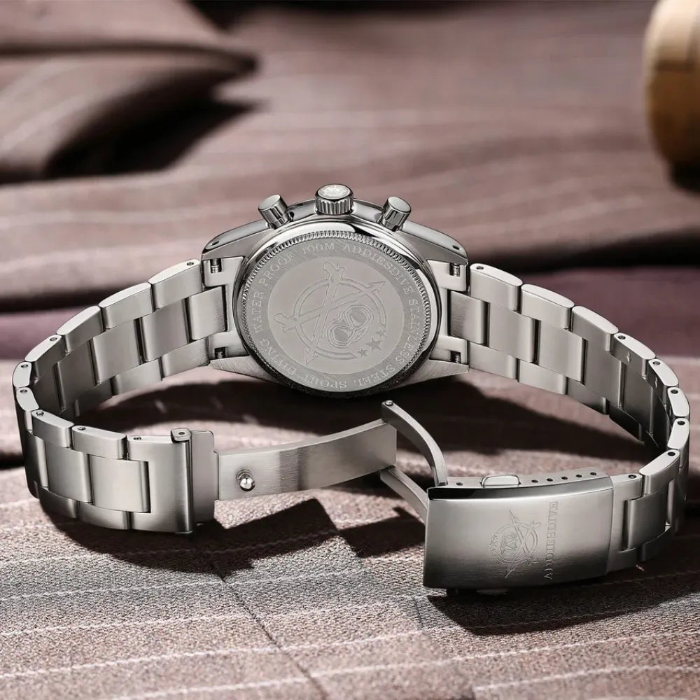 RELOGIO MASCULINO PARA PRESENTEAR PRATA BONITO LOJA VINTAGEBULL