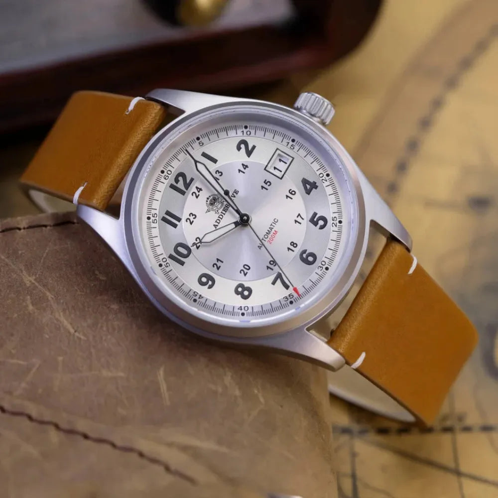 ADDIESDIVE CALIPER RELOGIO MASCULINO AUTOMATICO ORIGINAL LOJA VINTAGEBULL