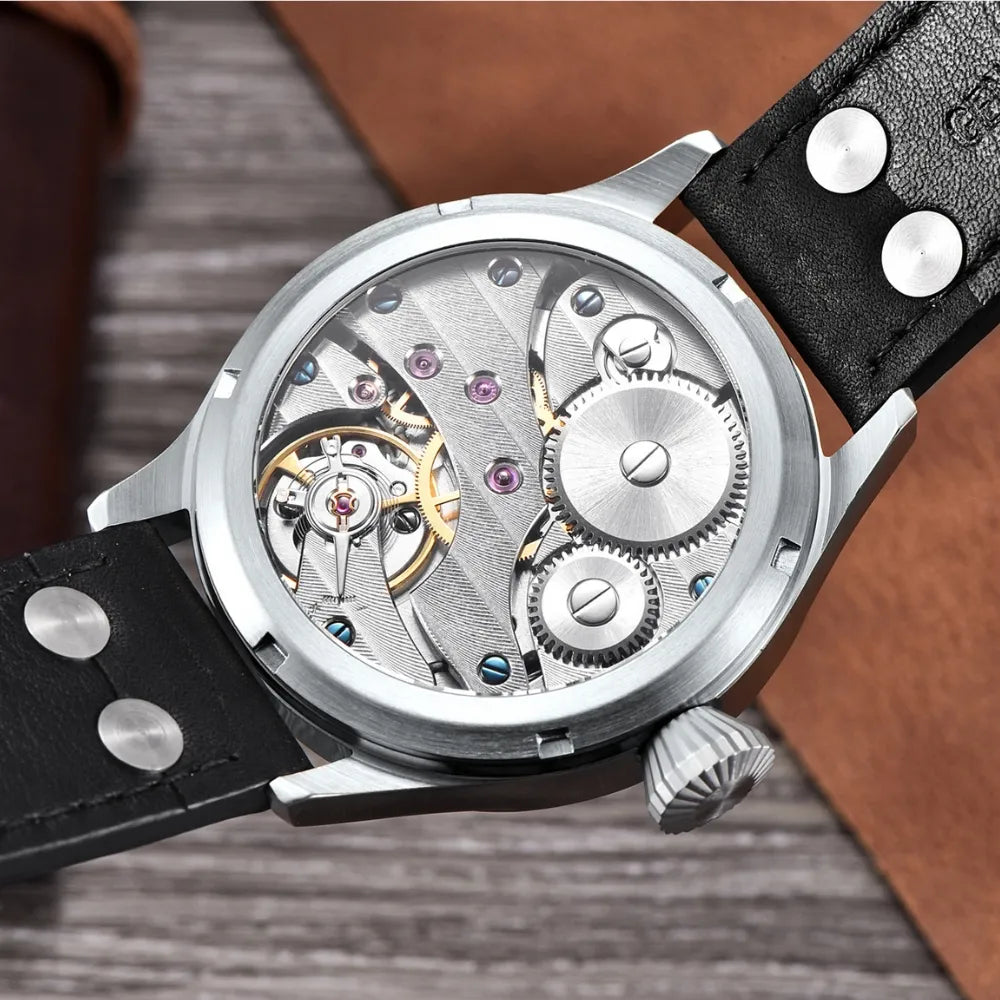 RELOGIO MASCULINO COM PULSEIRA DE COURO MINIMALISTA QUALIDADE PREMIUM LOJA VINTAGEBULL