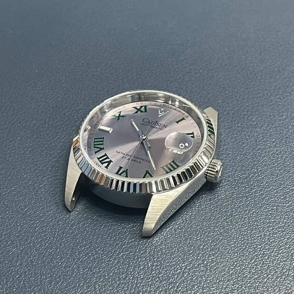 RELOGIO MASCULINO AUTOMATICO CADISEN PRATA MOVIMENTO SEIKO LOJA VINTAGEBULL