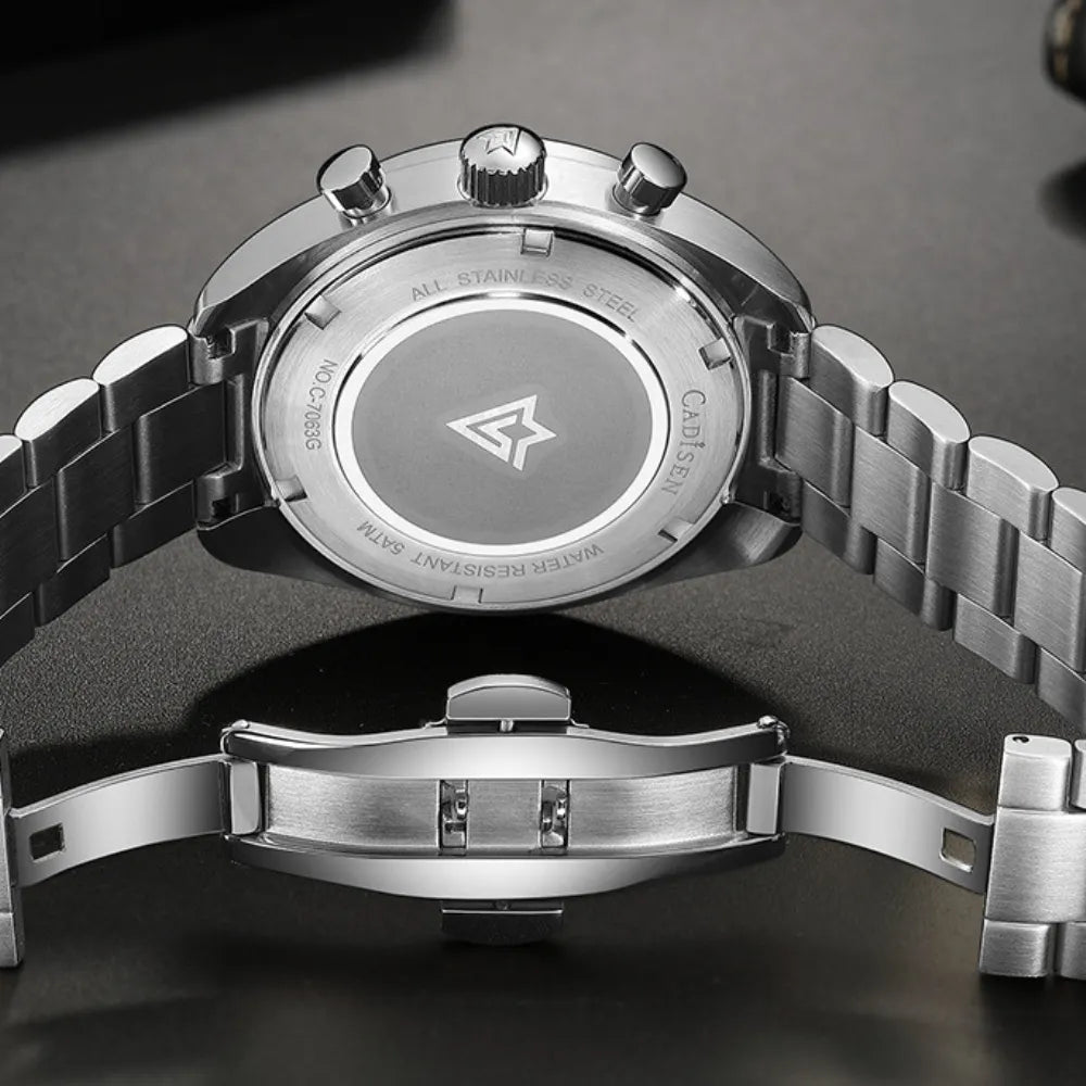 RELOGIO MASCULINO PRATA MINIMALISTA PARA HOMEM LOJA VINTAGEBULL