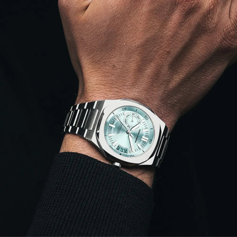 RELOGIO MASCULINO QUARTZO MINIMALISTA PRATA DE HOMEM LOJA VINTAGEBULL