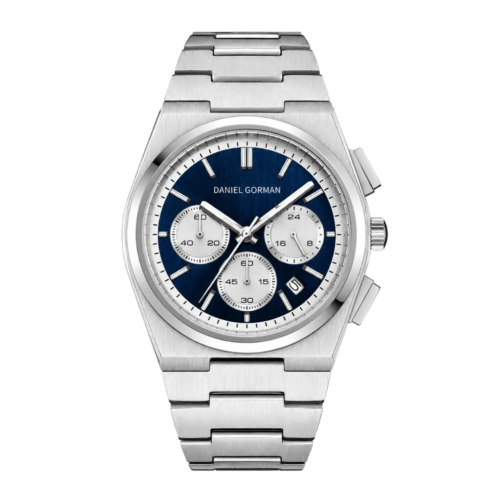 RELOGIO MASCULINO MINIMALISTA CLASSICO CASUAL PRATA LOJA VINTAGEBULL