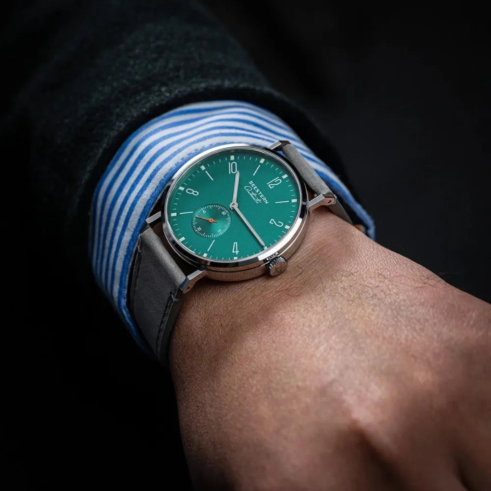 RELÓGIO PREMIUM DE COURO PARA HOMEM LOJA VINTAGEBULL